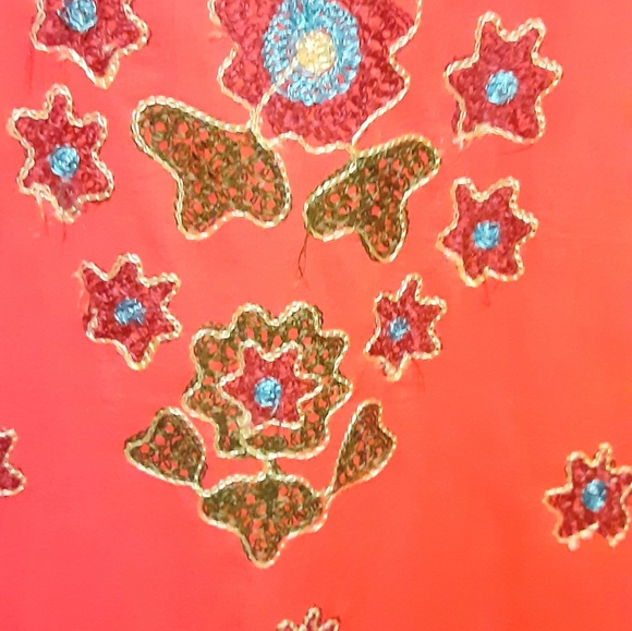 Embroidered Cotton Tunic - Various Sizes - Picture 3 of 4